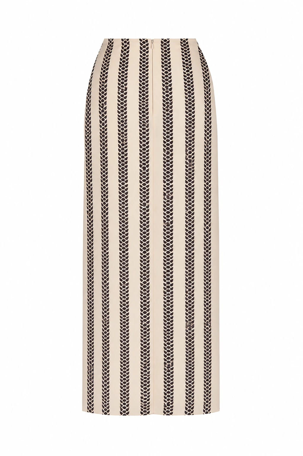Amaime Crepe Viscose Skirt / B&b Exclusivo - imagen 2