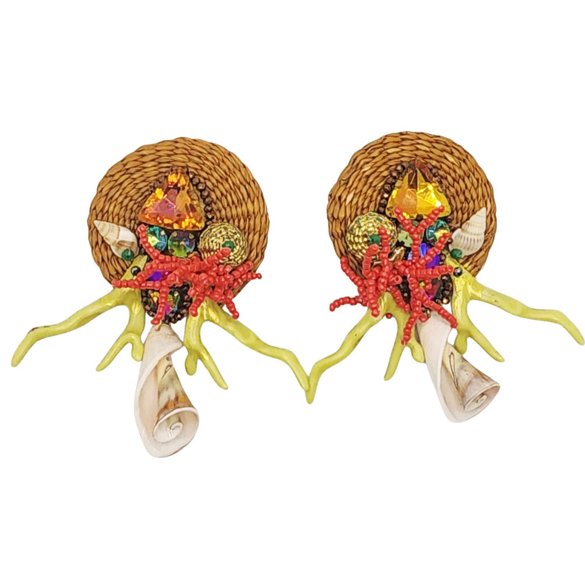 Coral Reef Treasure Earrings - imagen 2