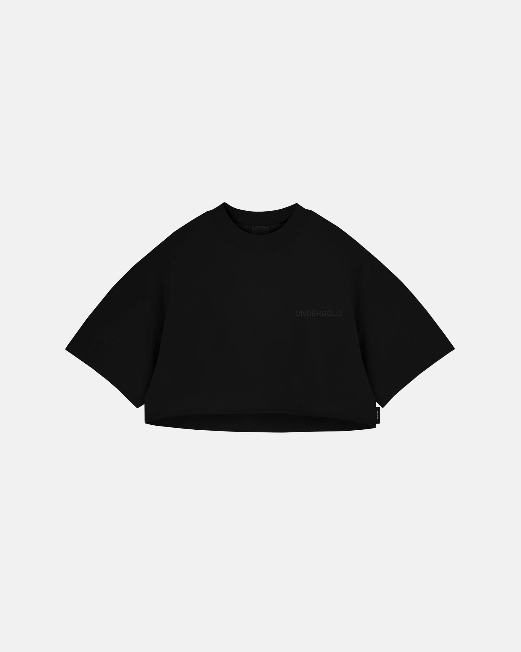 Line Logo Crop Top Black - imagen 3