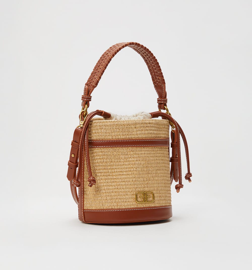 Bolso orgánico combinación de materiales - imagen 3