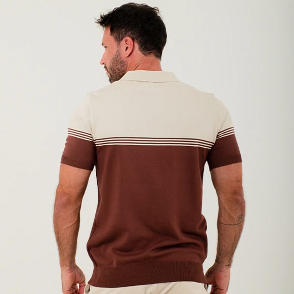 SUETER POLO MODA TEJIDO HOMBRE - imagen 6