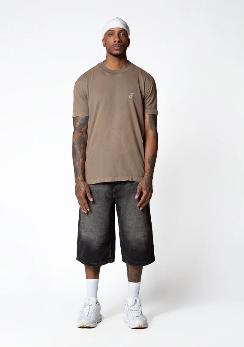 Knockout brown wash Standard t-shirt - imagen 8