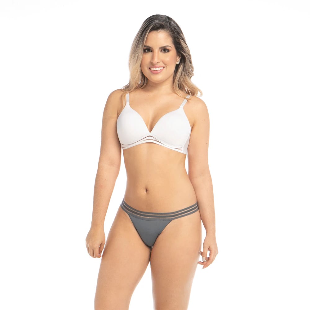 Trendy Brasilera con Elastico en Transparencia. - imagen 15