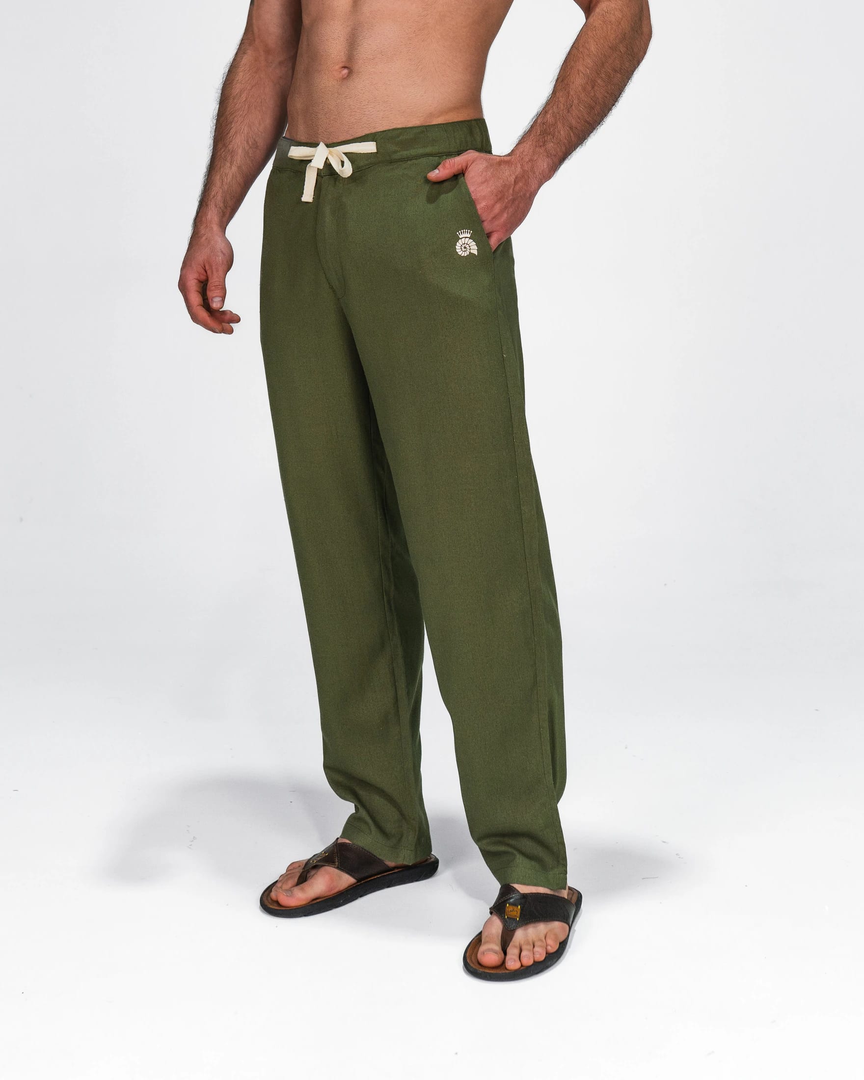 Pantalón Lino Sage - imagen 2