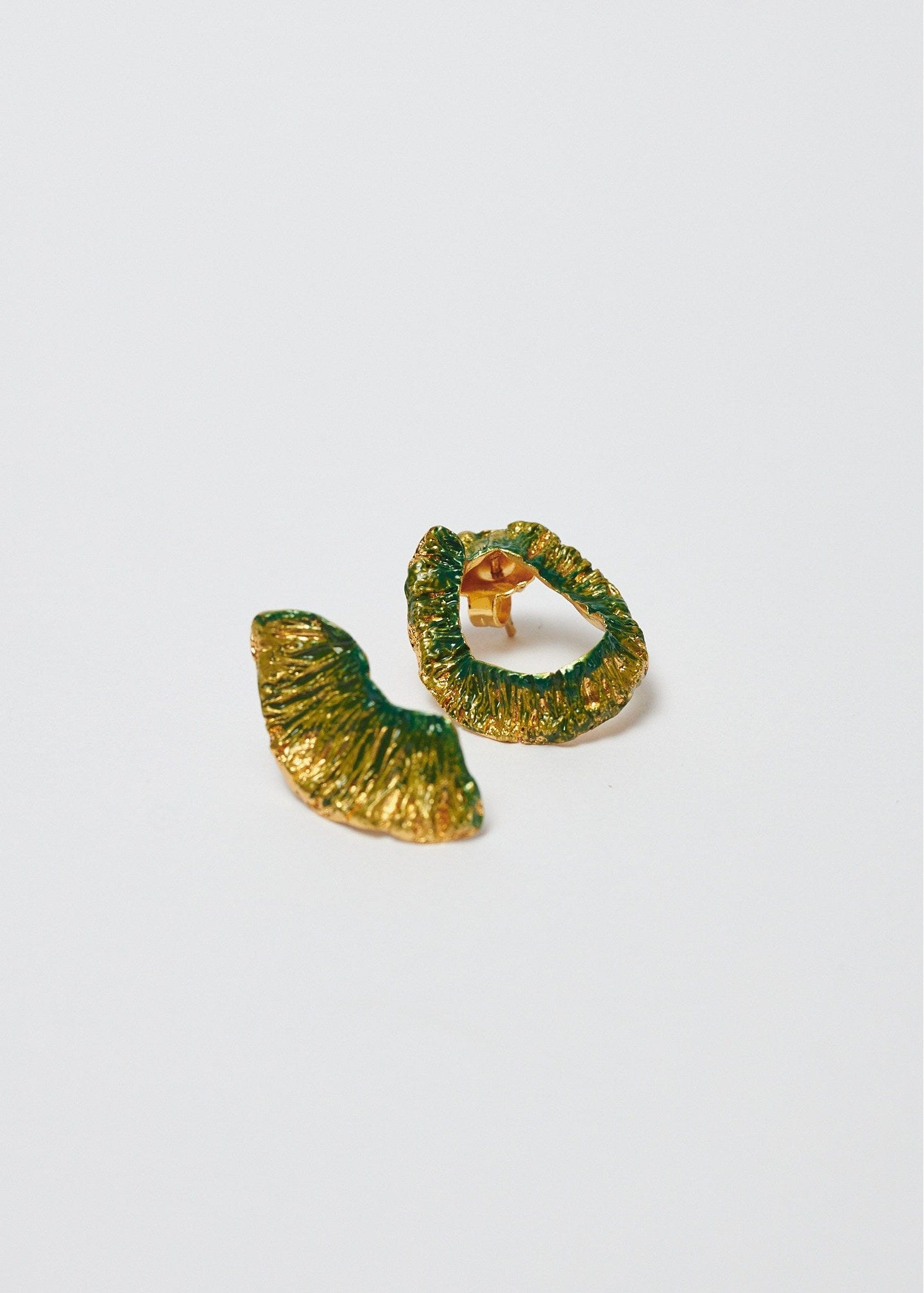 ASYMMETRICAL EARRINGS TRIP TO THE MOUNTAIN - imagen 1