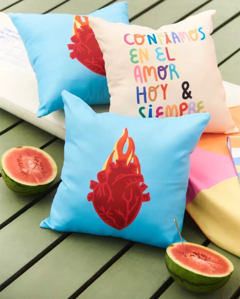 Funda de cojín “Tropical Love” - imagen 3