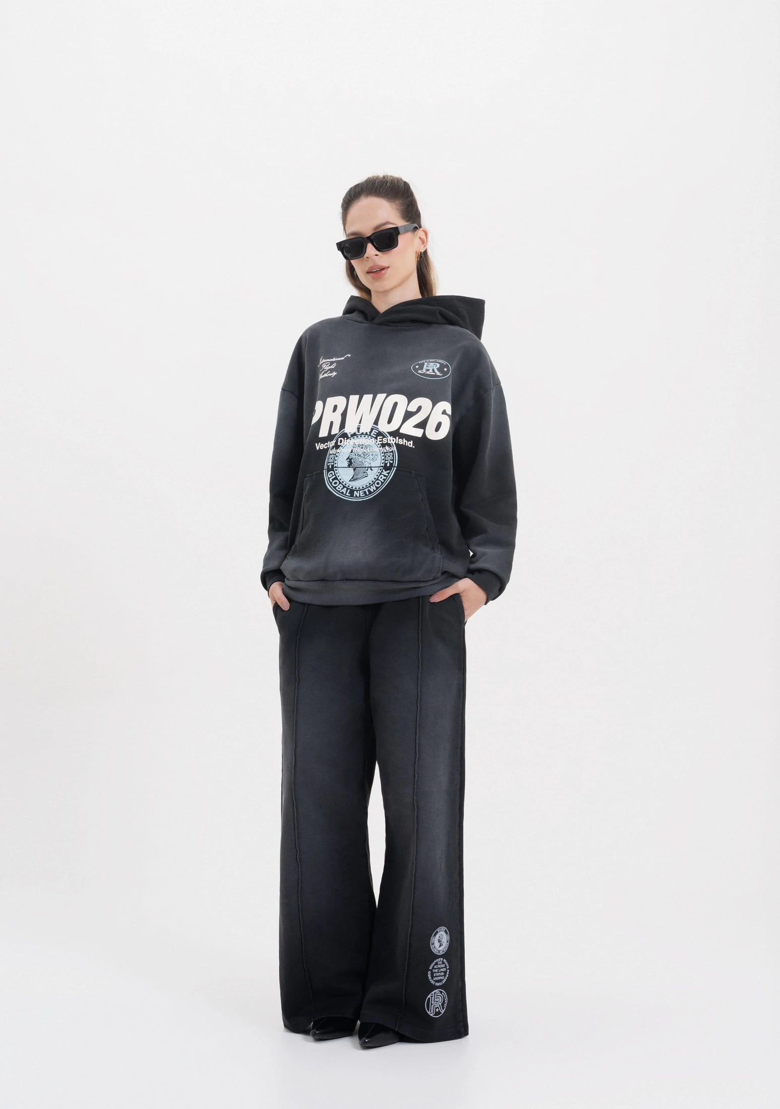 Across The Lines Black Hoodie - imagen 6