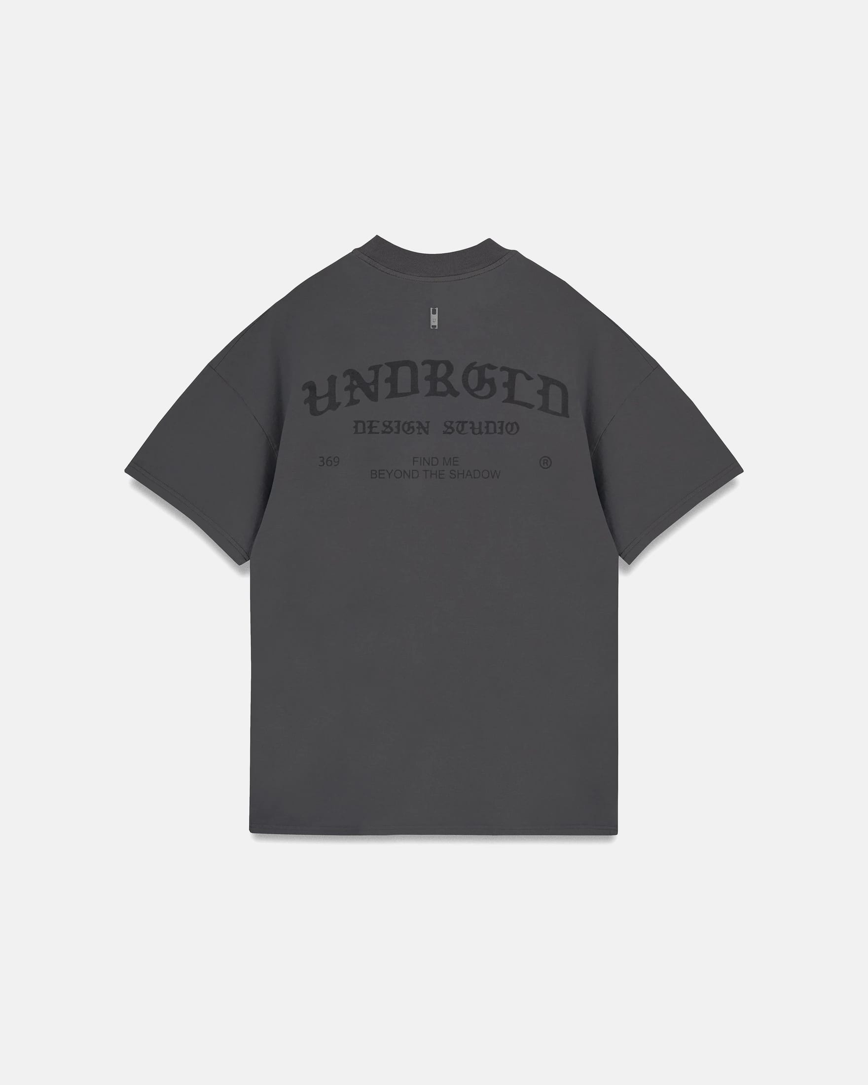 Line Gothic Tshirt Vintage Gray - imagen 1