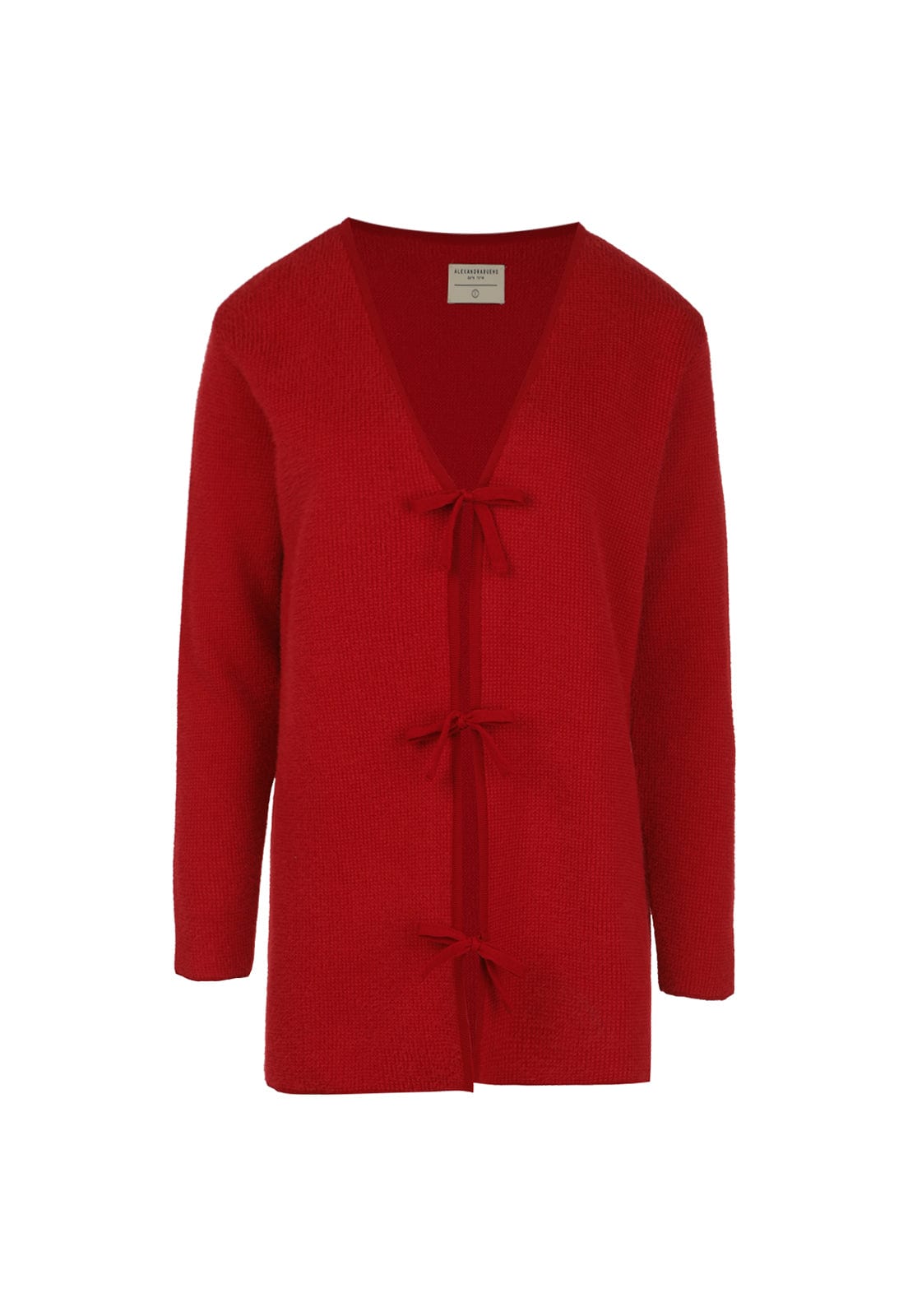 CHERRY KNIT BOW SWEATER - imagen 2