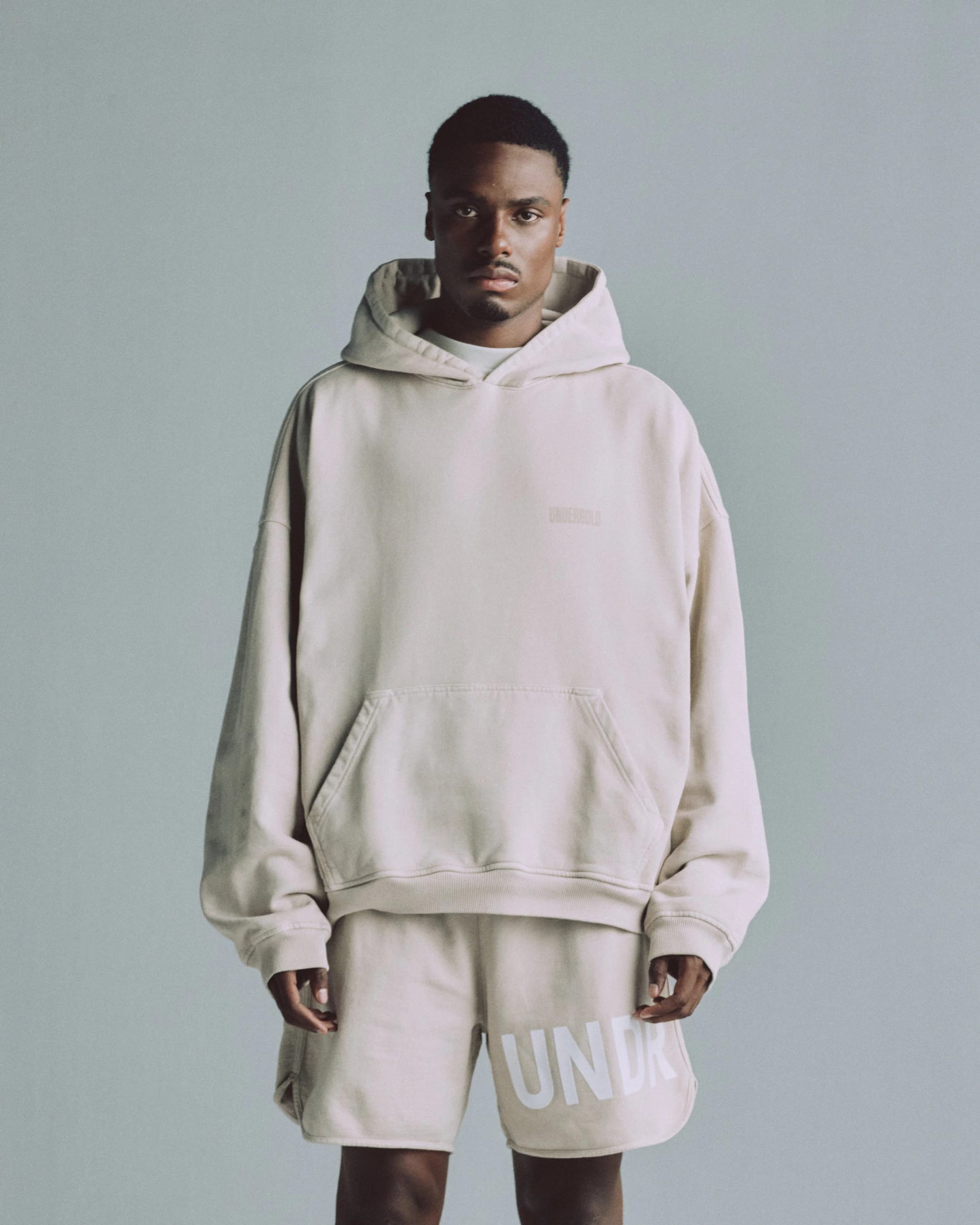 Basics Undergold Hoodie Cream - imagen 2