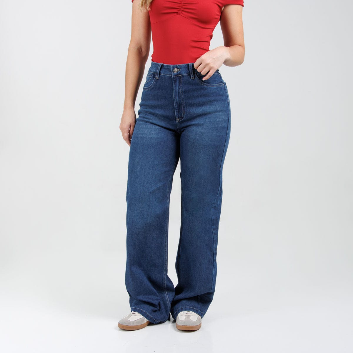 Jean Straight Ax-3119 Licrado - imagen 3