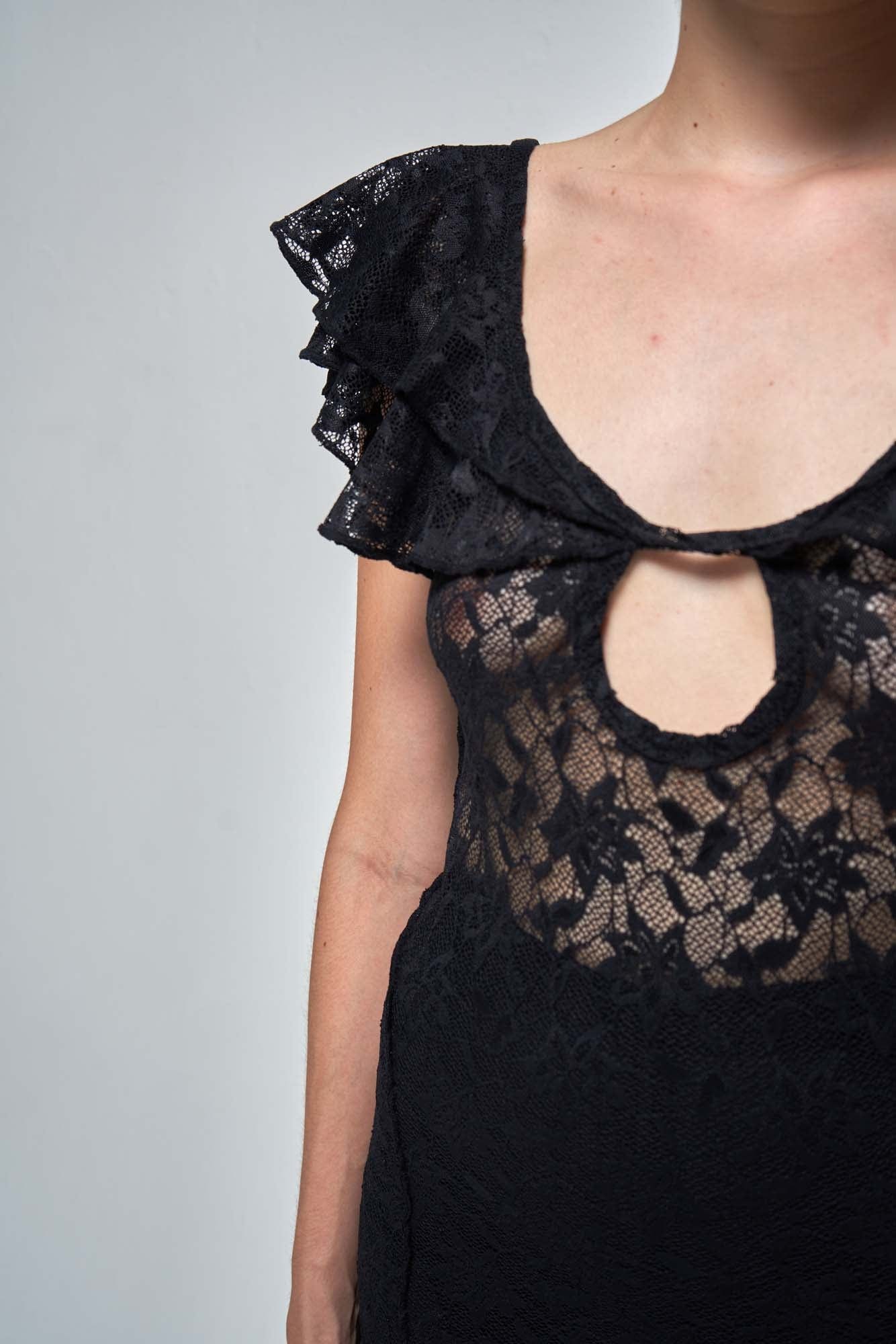 MIZU BLACK DRESS - imagen 12