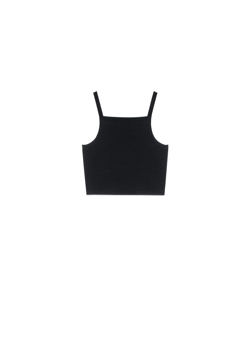 Monclair black crop top - imagen 2