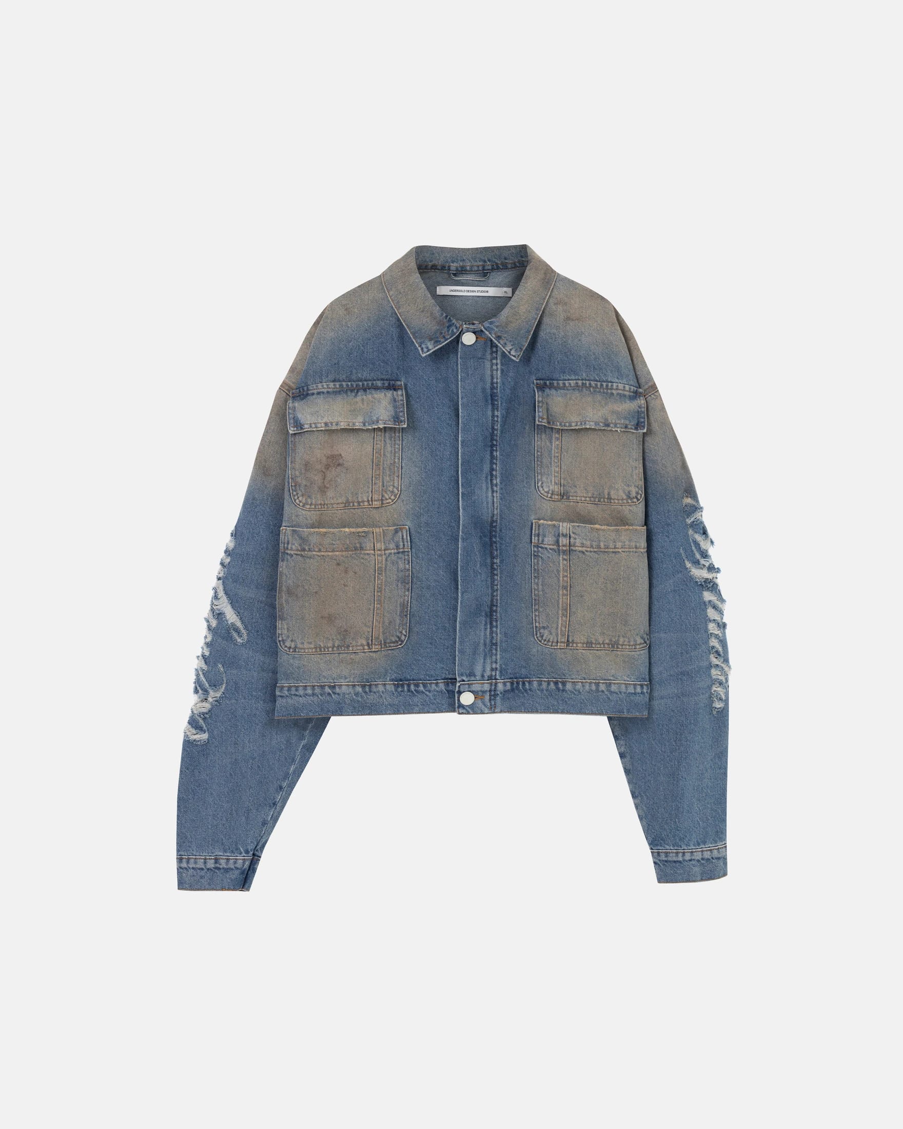 Stardust Undgld Studio Boxy Fit Jacket Mechanic Blue - imagen 1