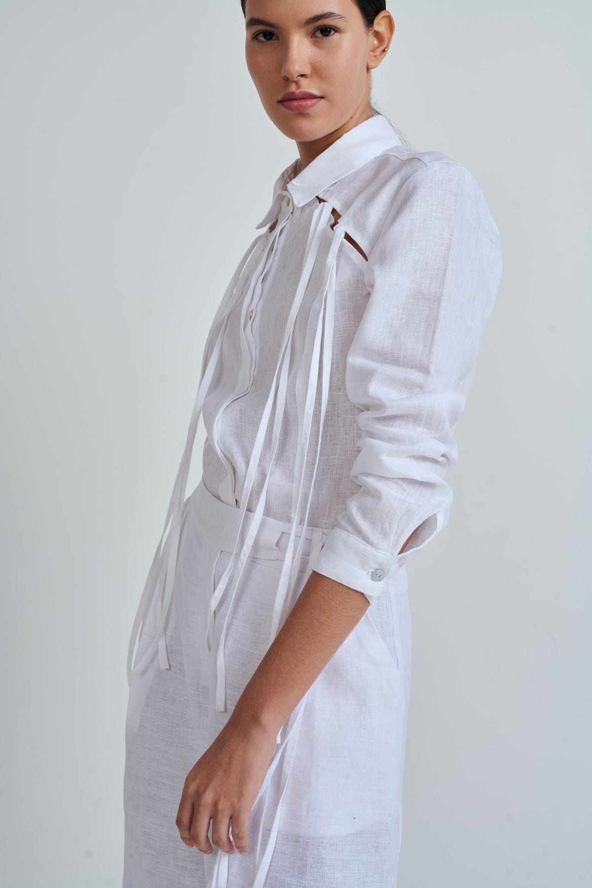 GABY SHIRT WHITE - imagen 8