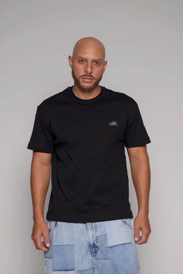 Camiseta Remainder Rib-Negra - imagen 3
