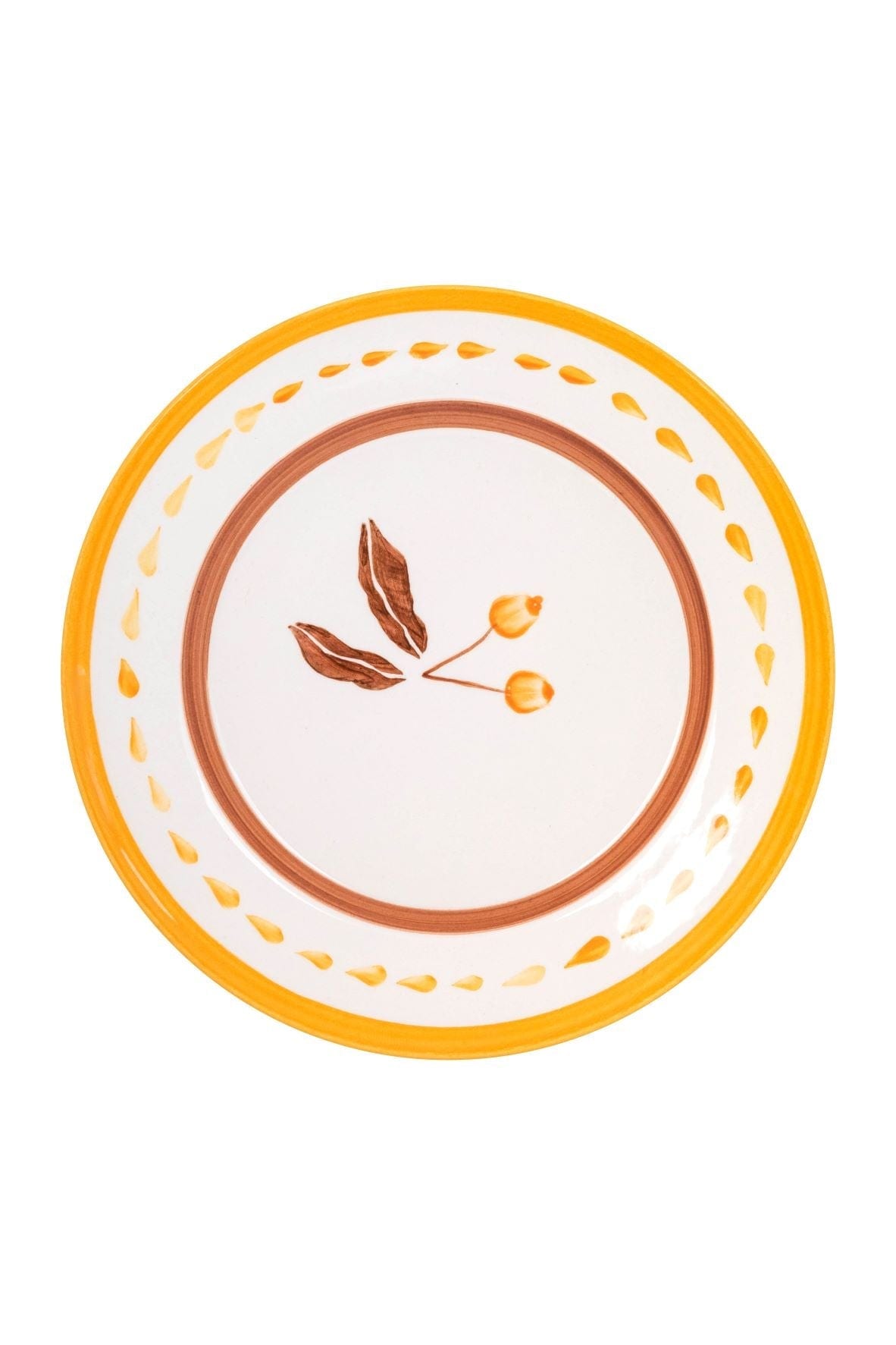 JDD Chontaduro Salad Plate  / Yellow - imagen 1