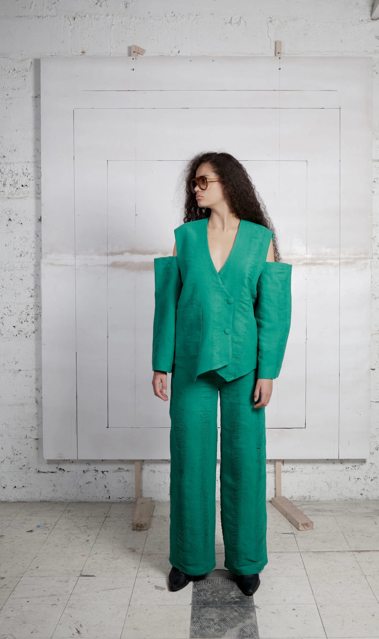 BRIGE LOOM BLAZER PANT - imagen 2