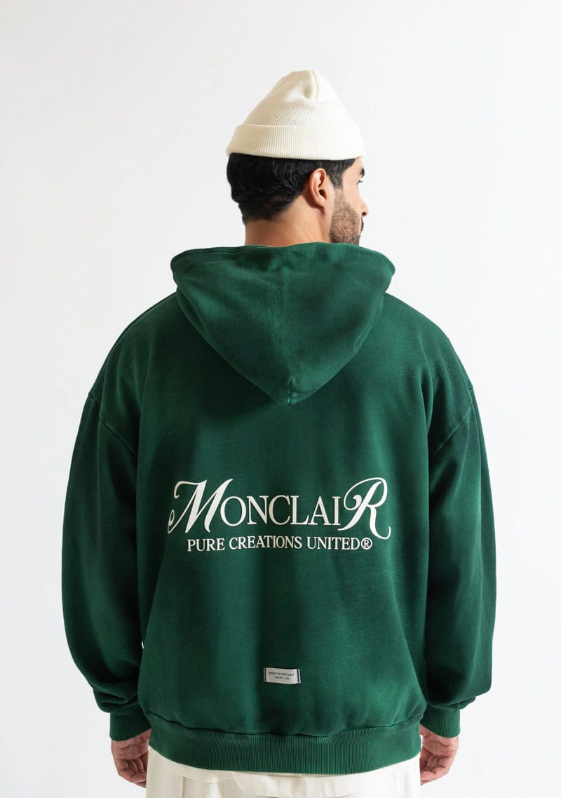 Monclair green hoodie - imagen 3