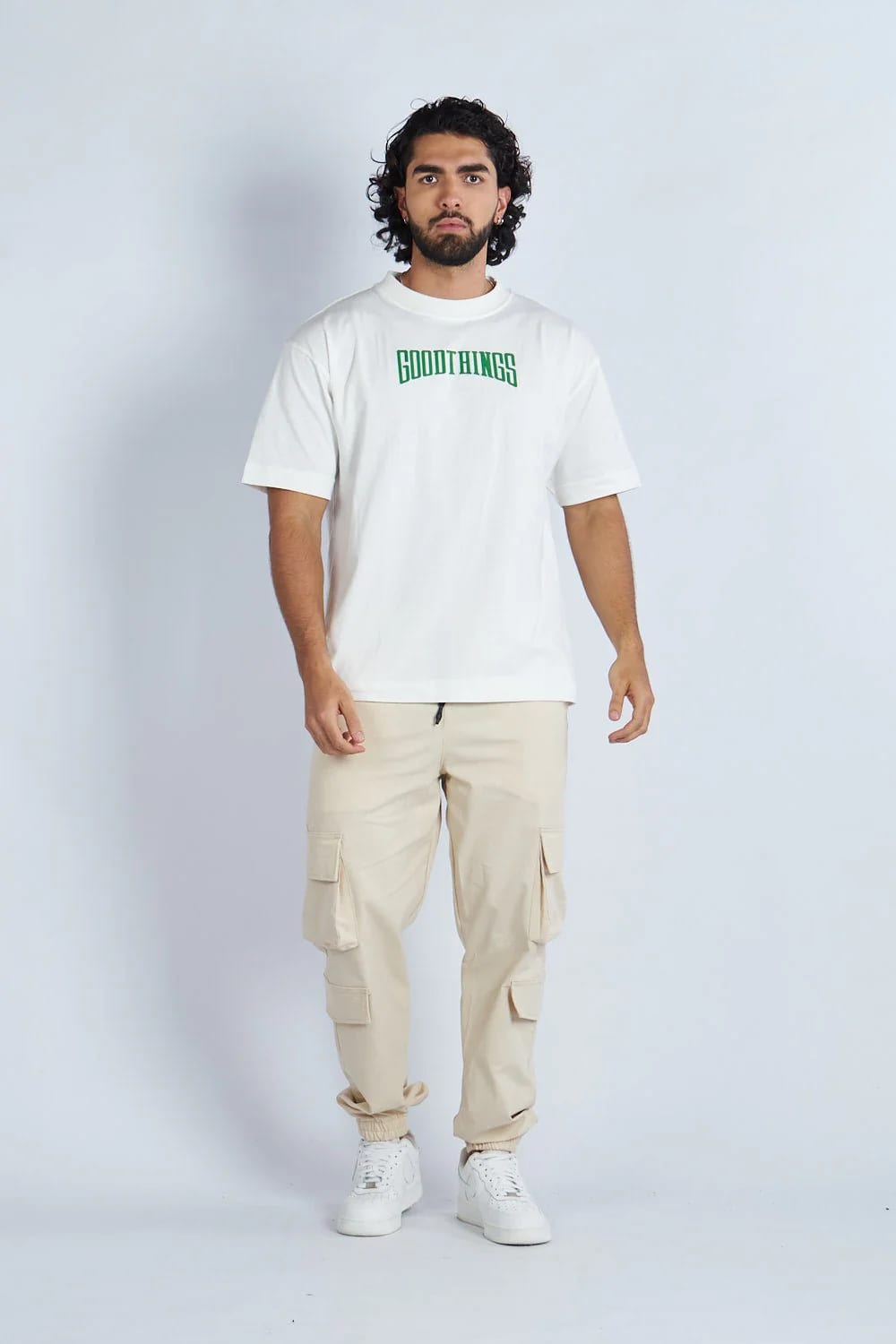 Camiseta oversize estampada Good Things Marfil| DROP 03 | - imagen 5