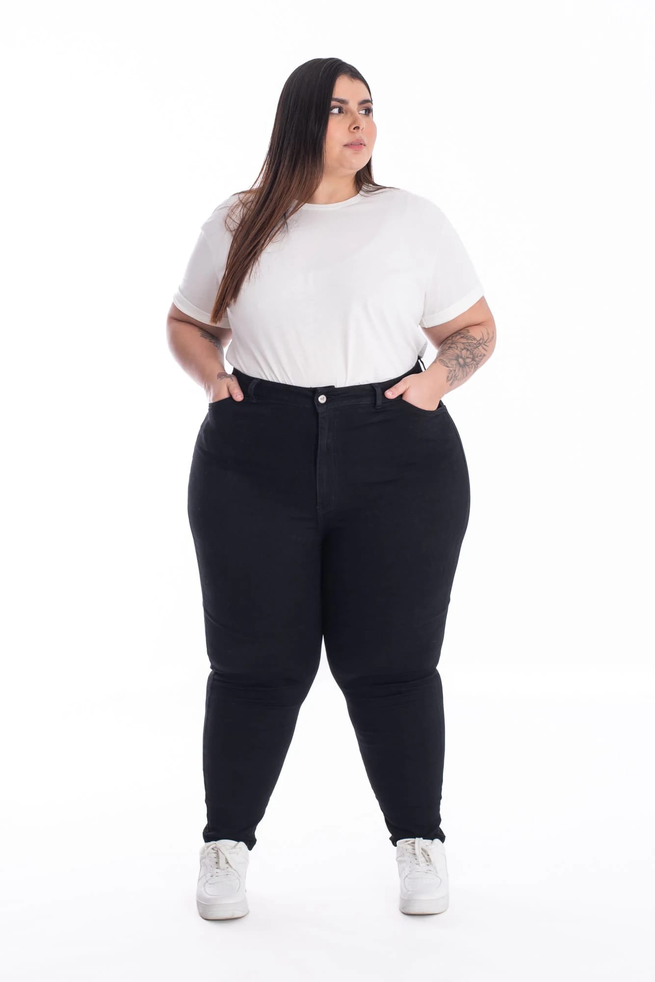 Jean Skinny Clásico Negro 347 - imagen 6