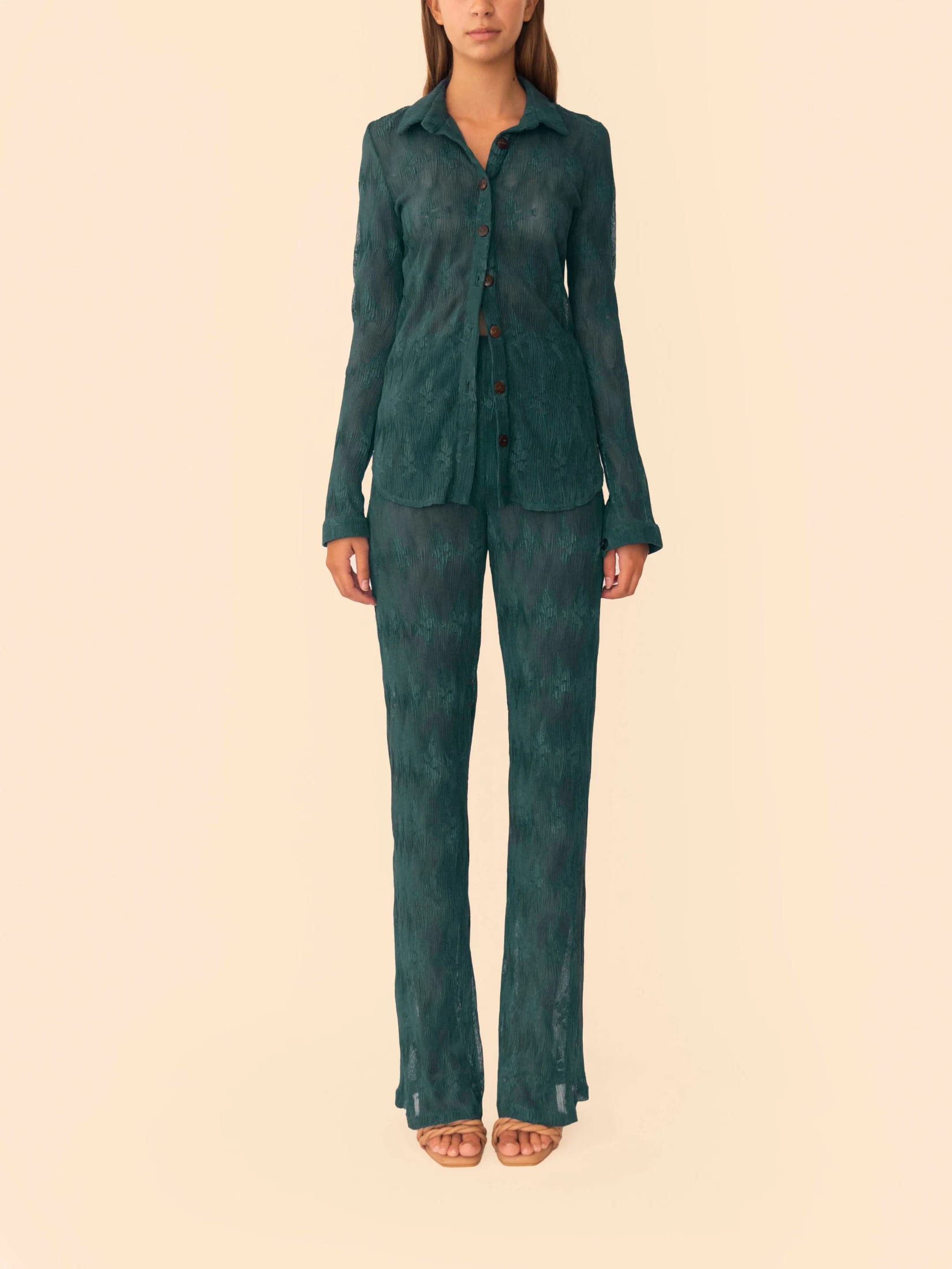 MALLIK SHIRT TEAL - imagen 6