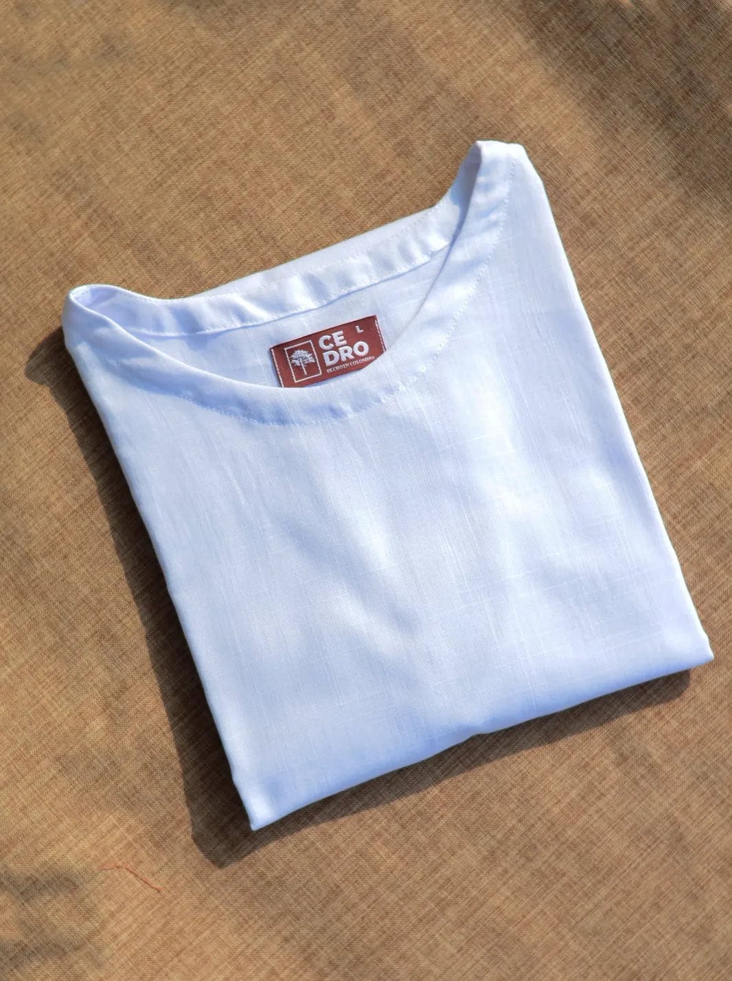 CAMISETA LINO ALGODÓN - imagen 7