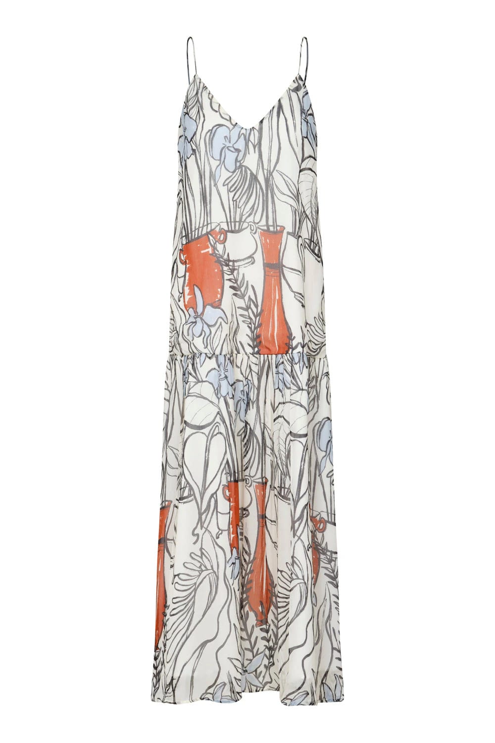 Vestido lyon terracota - imagen 2