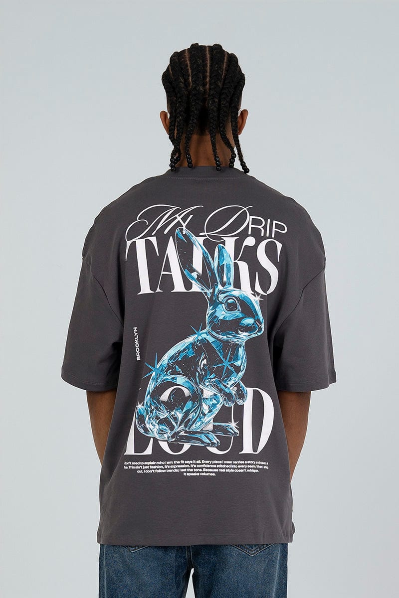 Camiseta oversize drip talks - imagen 1