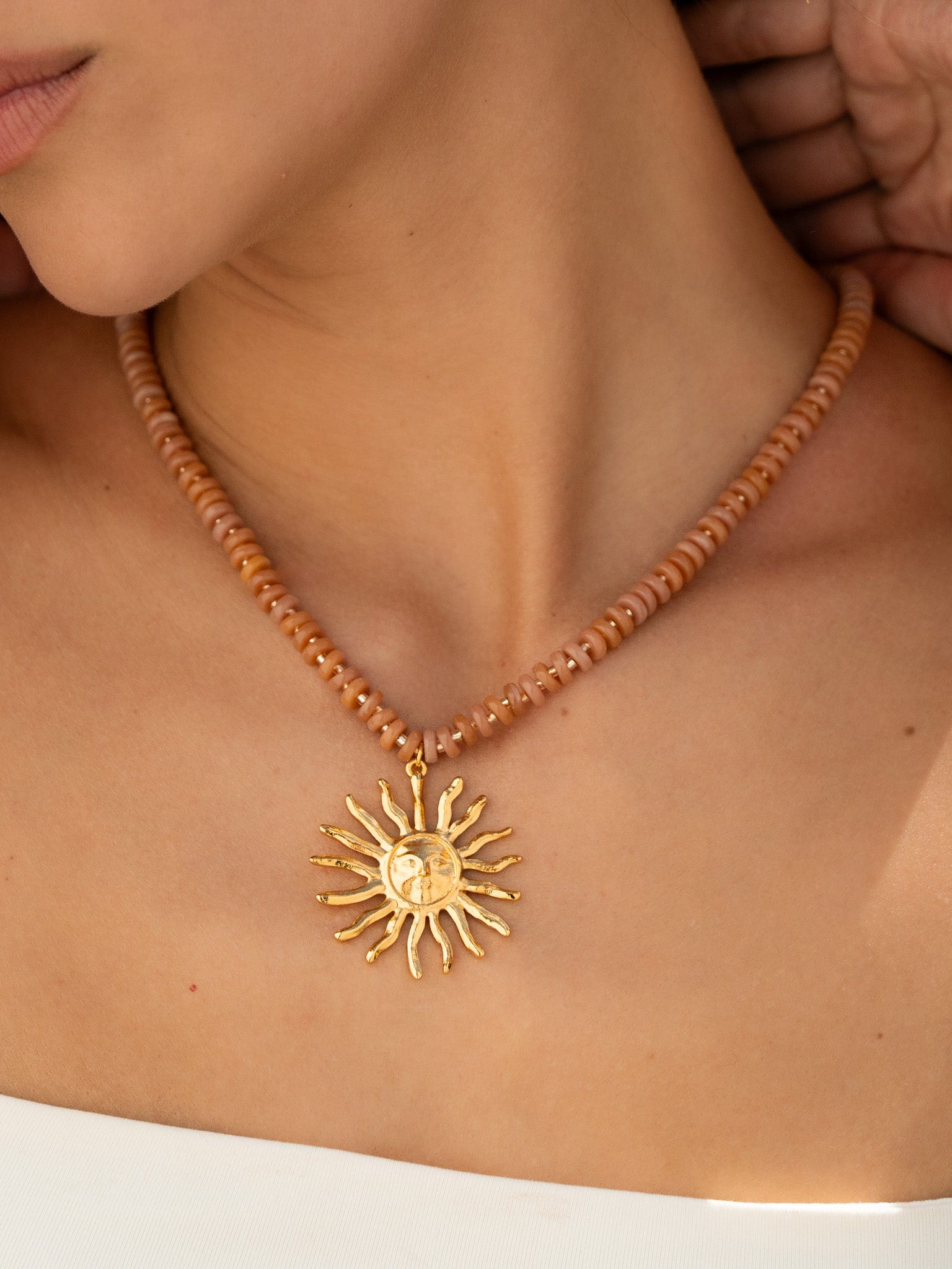 Collar Maxi Sol Gold - imagen 1