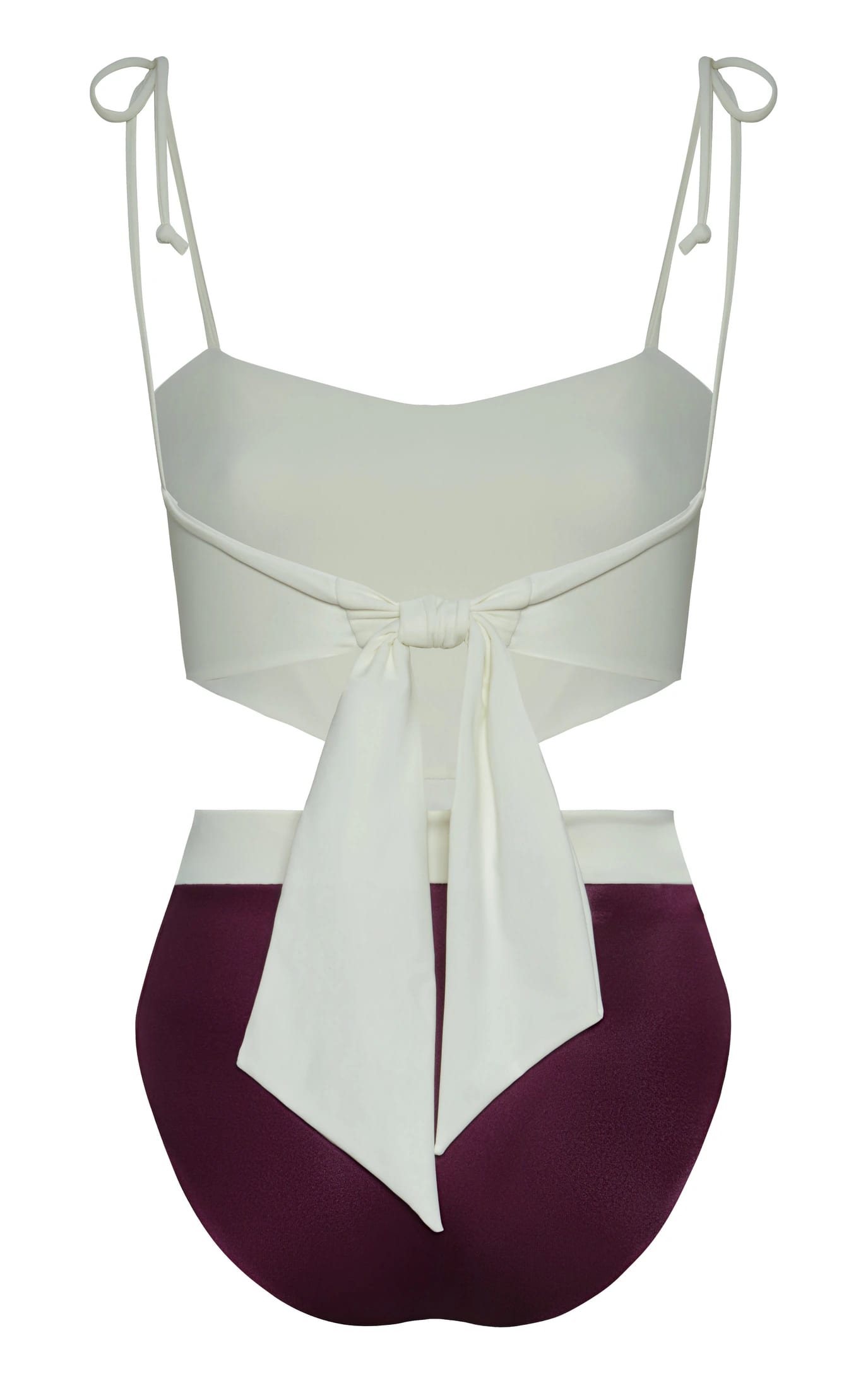 Pestana Embroidered One Piece / Purple - Ivory - imagen 3