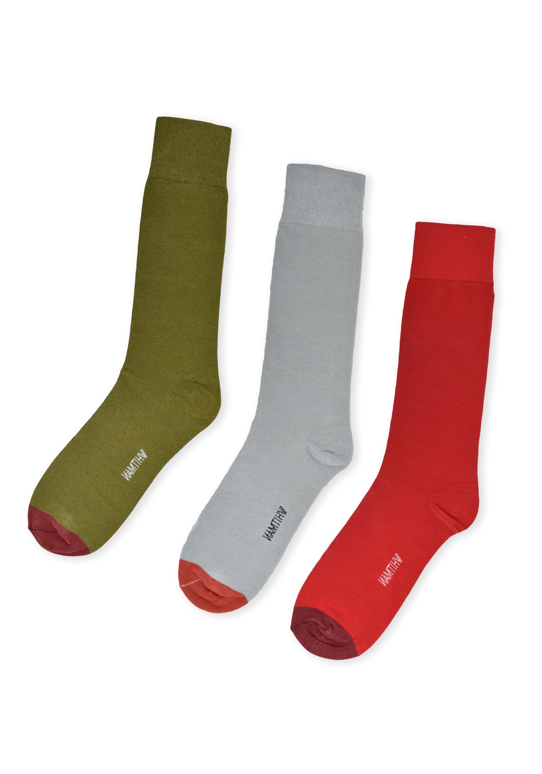 Medias Pack X 3 Unicolor Punt. Mas - imagen 1