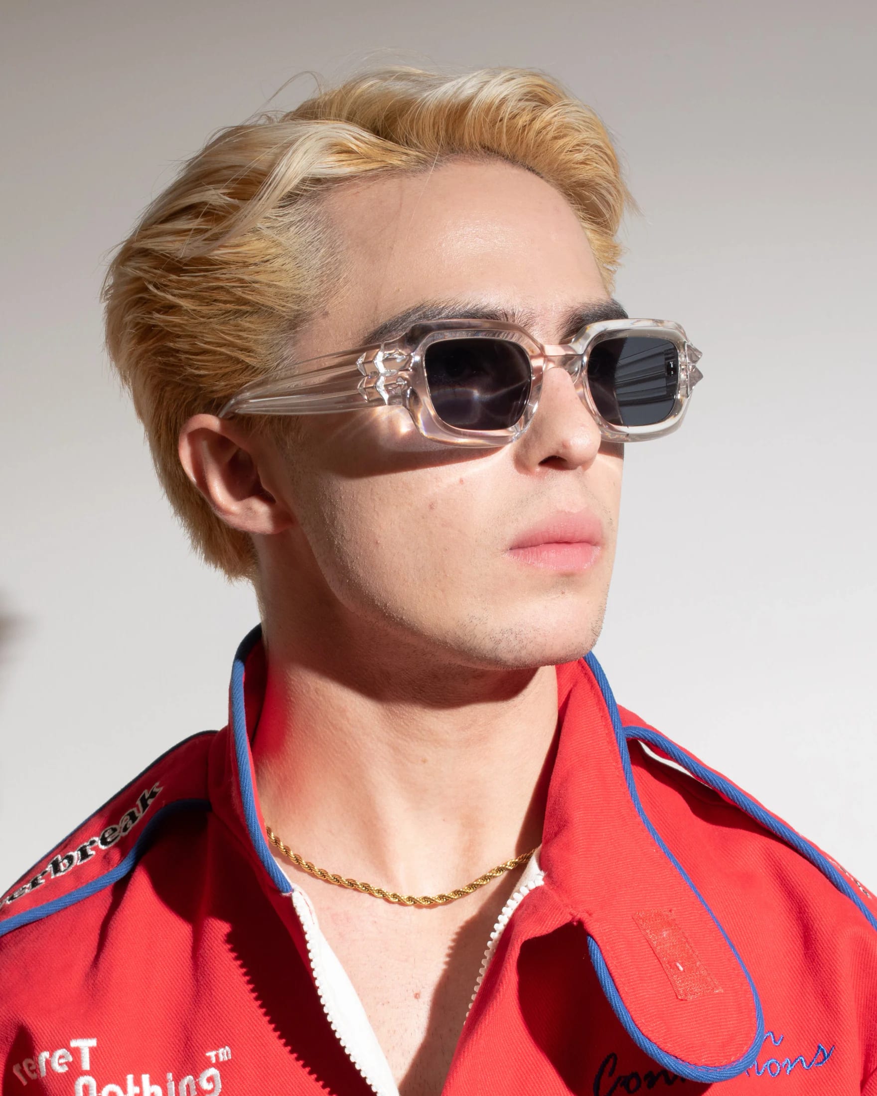 CRYSTAL SUNGLASSES/TRANPARENT - imagen 4