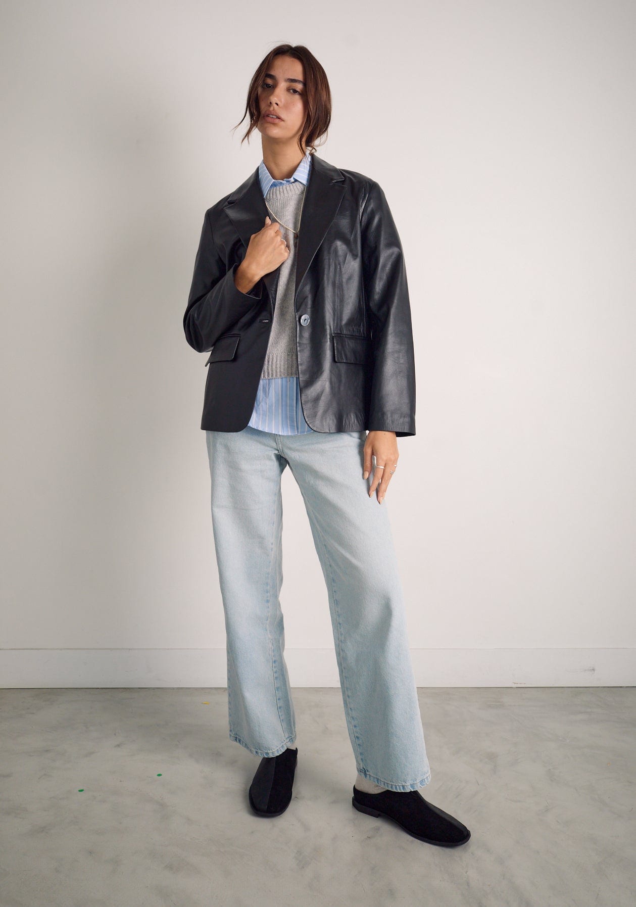 Blazer M Femme Negro - imagen 2