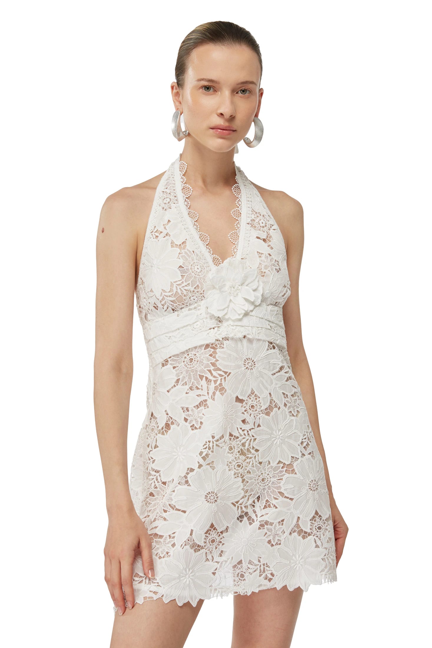 CALYPSO MINI DRESS WHITE - imagen 3