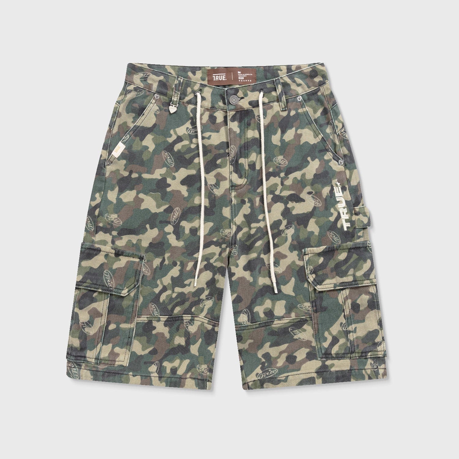 Intuition Camo Cargo Jorts - Green - imagen 1