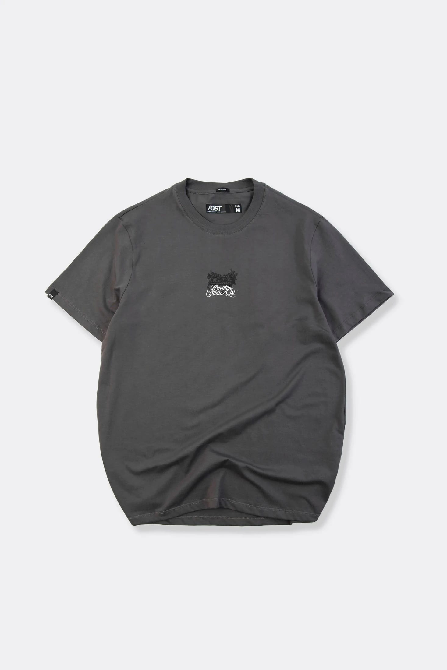 CAMISETA ESPECIAL ESTAMPADO LOCALIZADO COLOR NEGRO-GRIS - imagen 1
