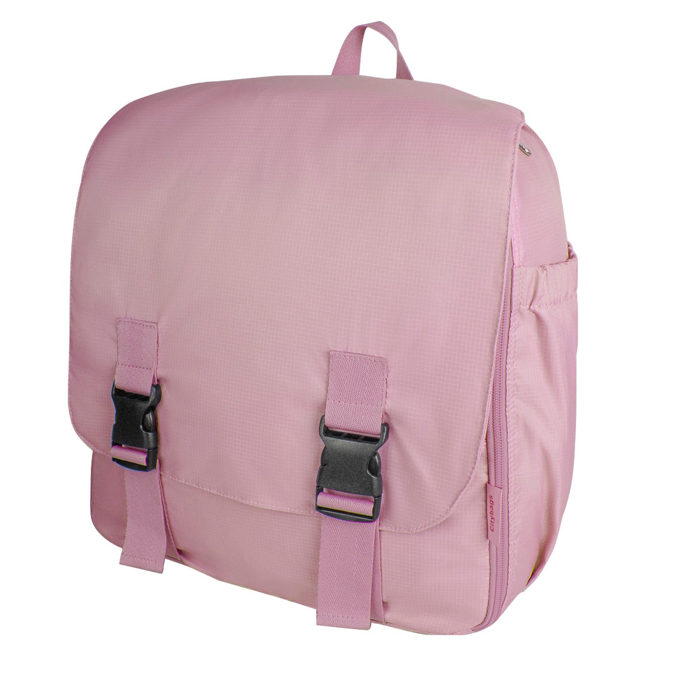 Morral Cabina Tapa Citybags Rosado Pastel - imagen 1