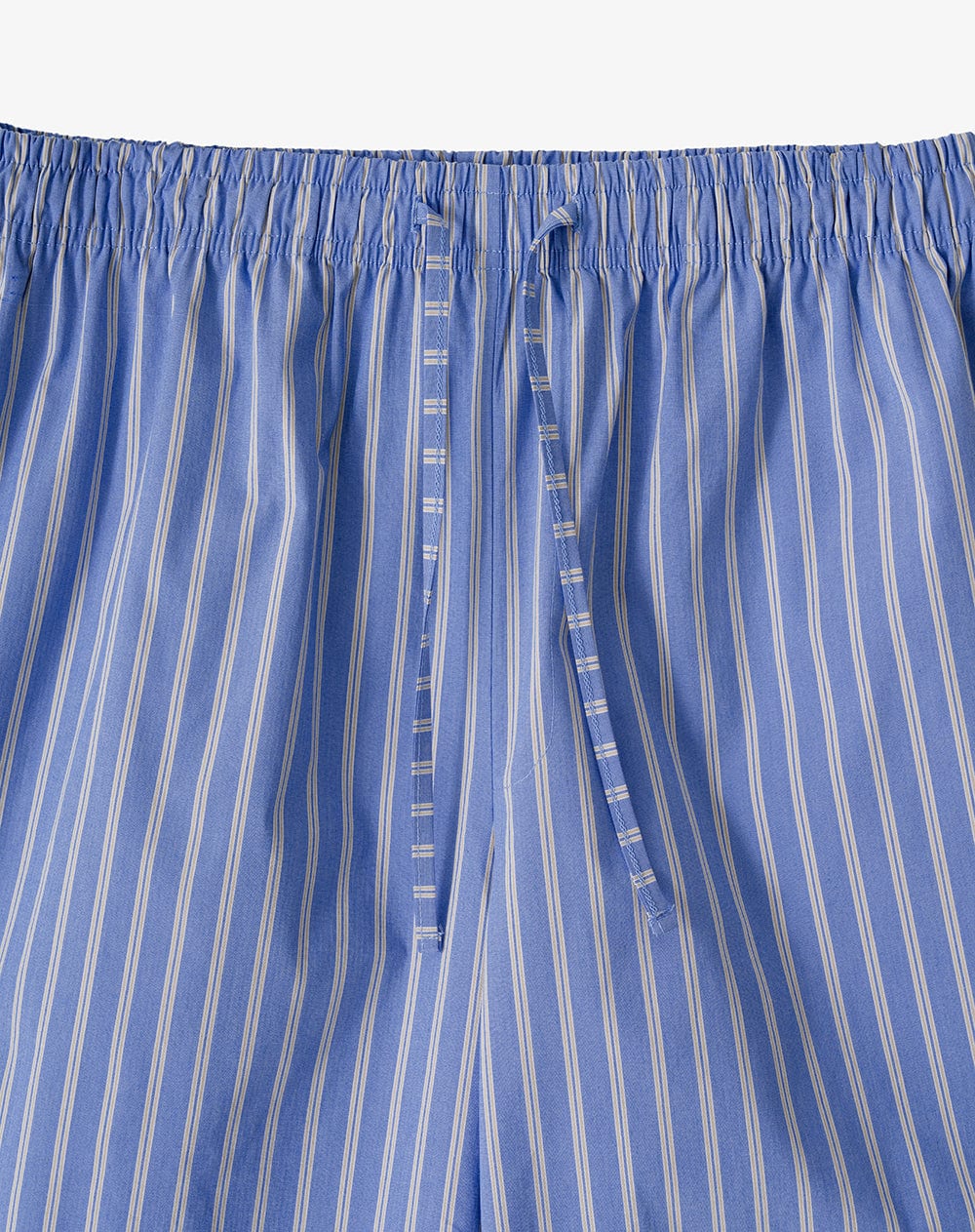 Camisa + bermuda de pijama algodón azul con rayas hombre - imagen 11
