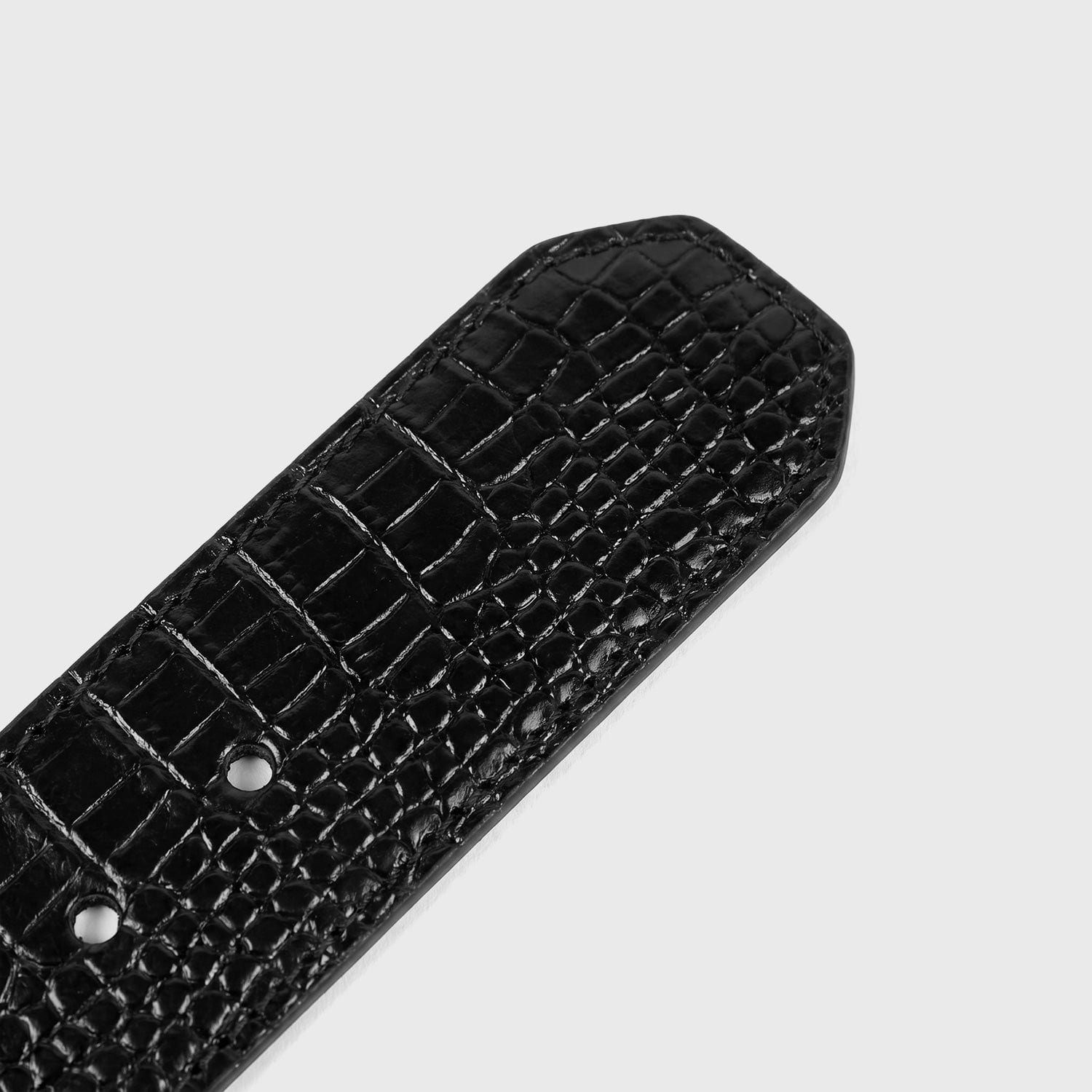 Croc Texture Belt - Black - imagen 6