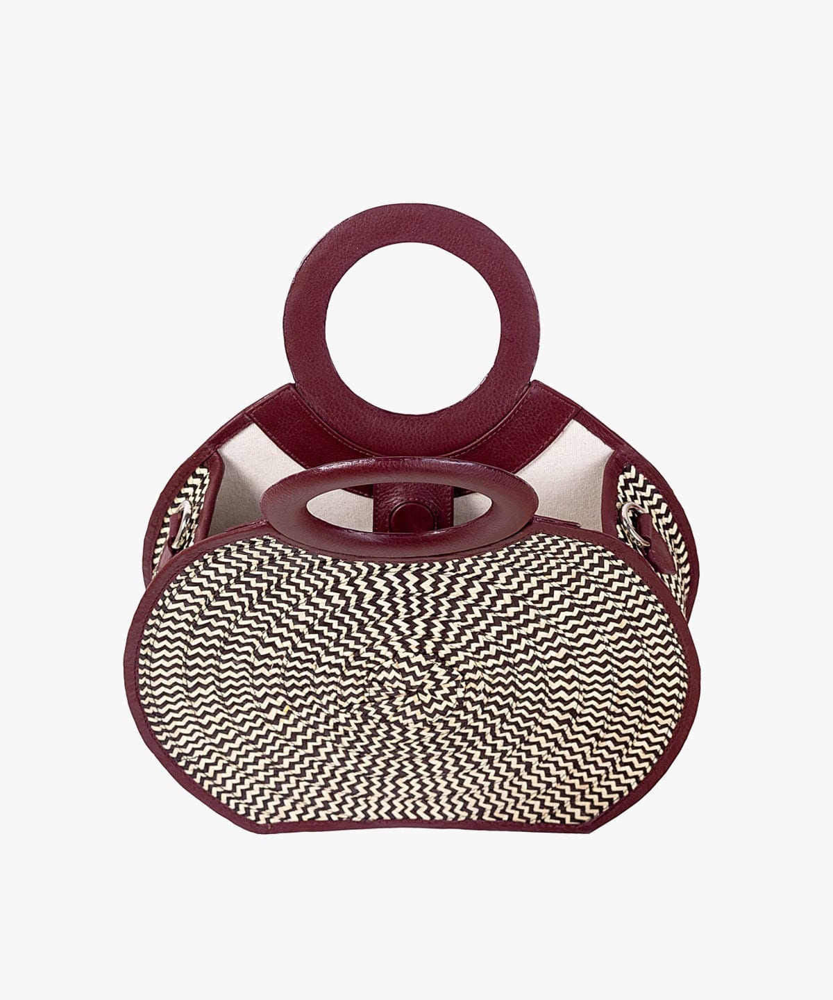 Zenú in Raffia and Leather - imagen 3