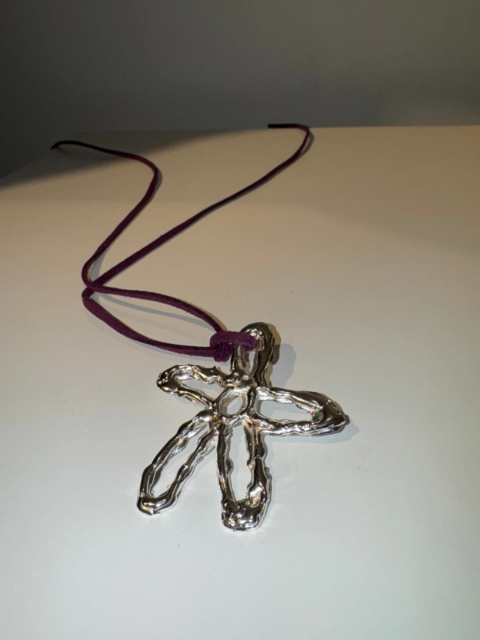 Charm de Flor en metal - imagen 2