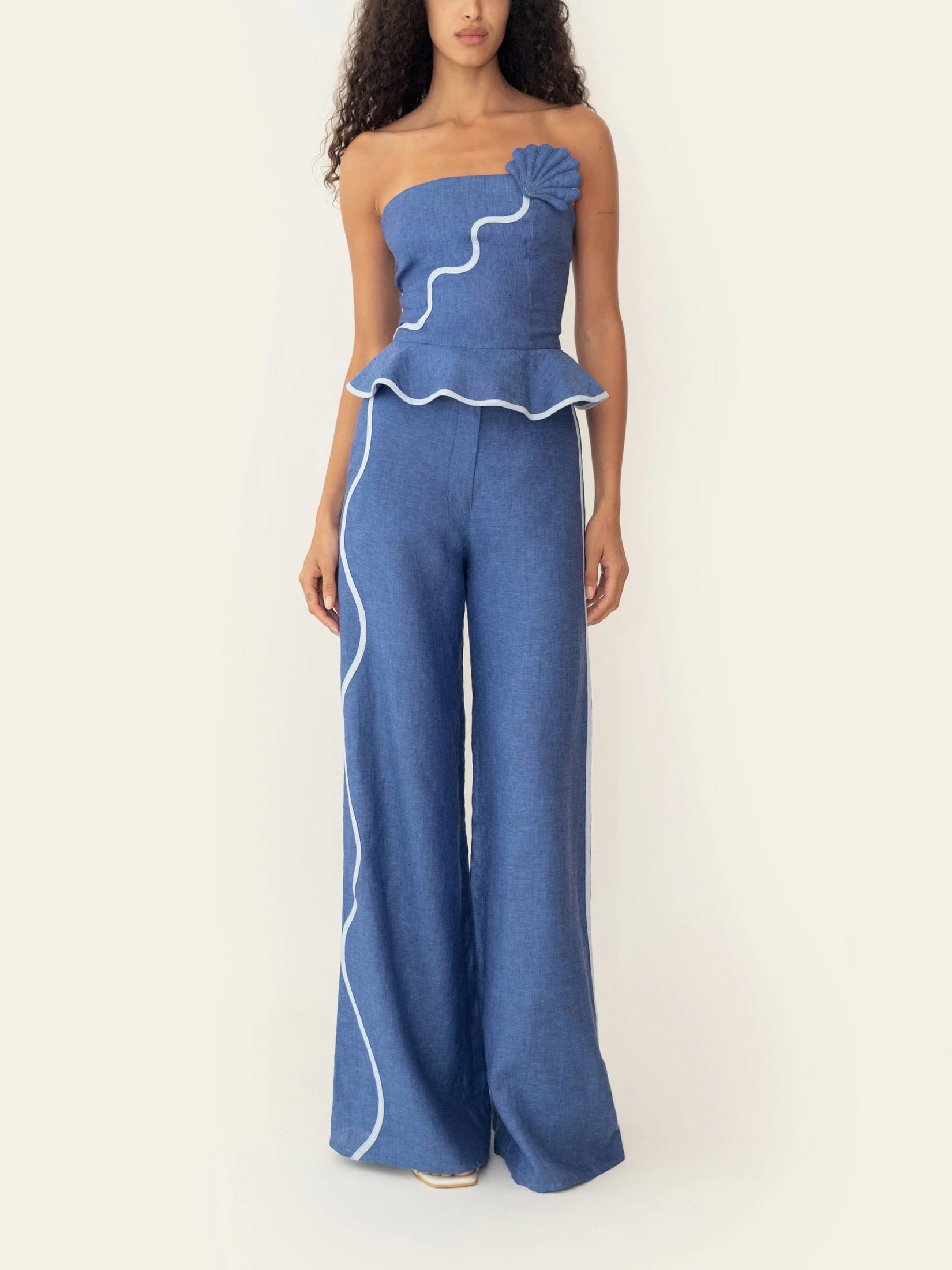 VAIANA TOP DEEP SEA BLUE - imagen 3