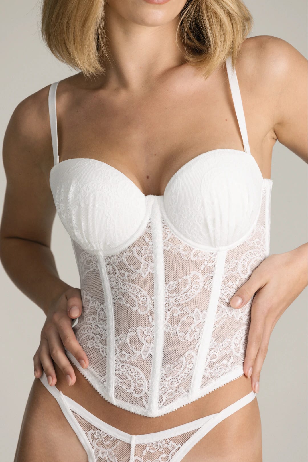 CORSET CANDIDA MARFIL - imagen 1