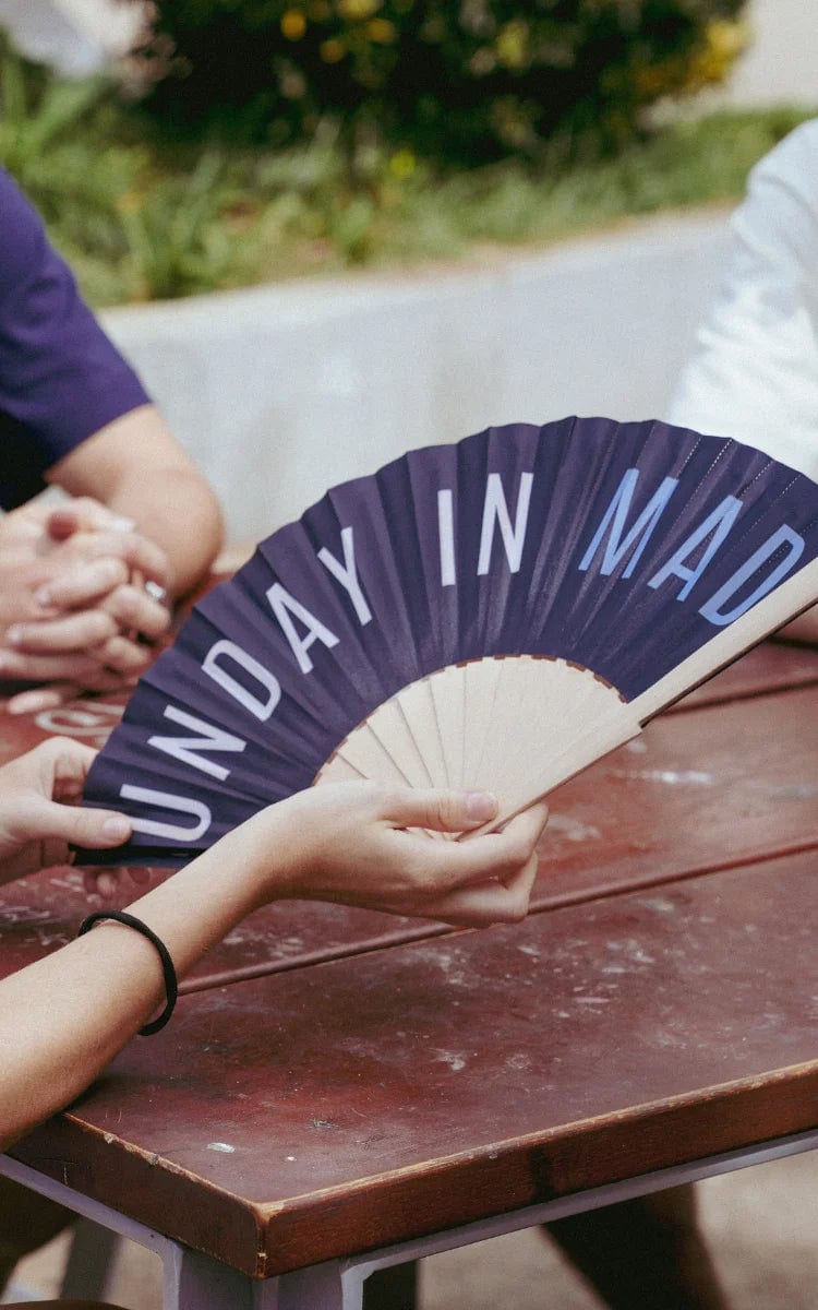 ABANICO SUNDAY IN MAD - UNISEX - imagen 2