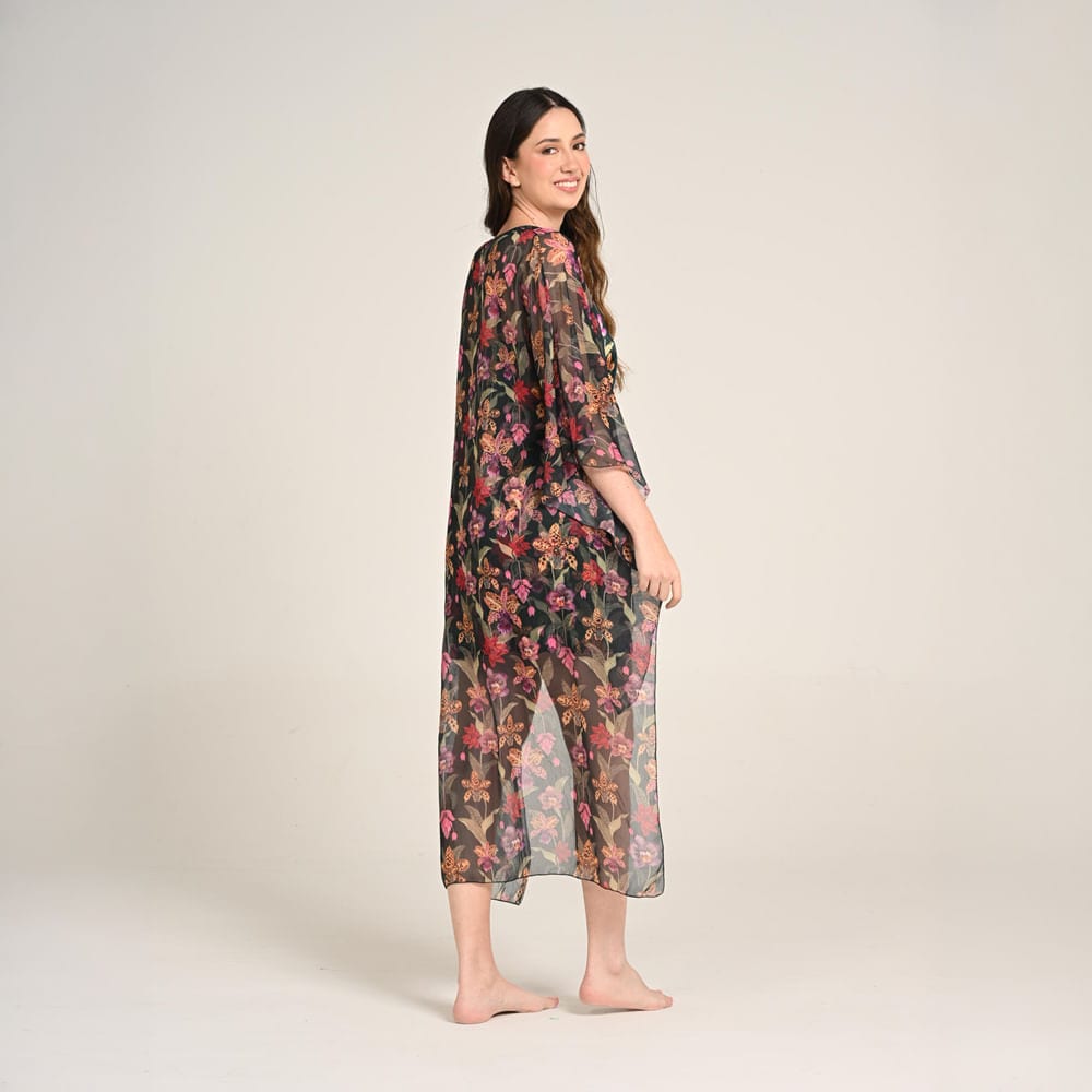 Kimono Manga 3/4 Estampado Cordillera - imagen 2