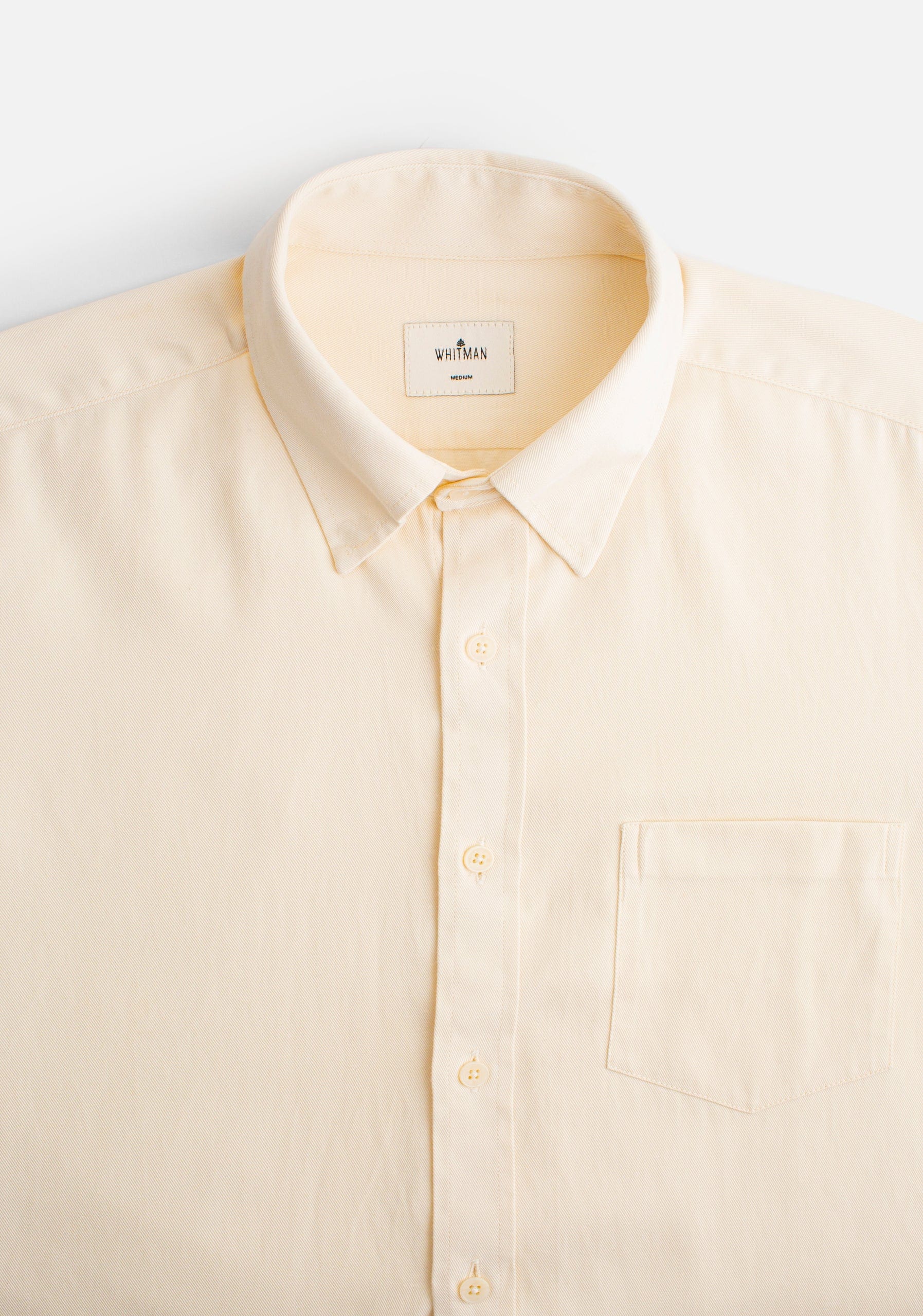 Camisa H Hamilton Tencel Beige - imagen 3