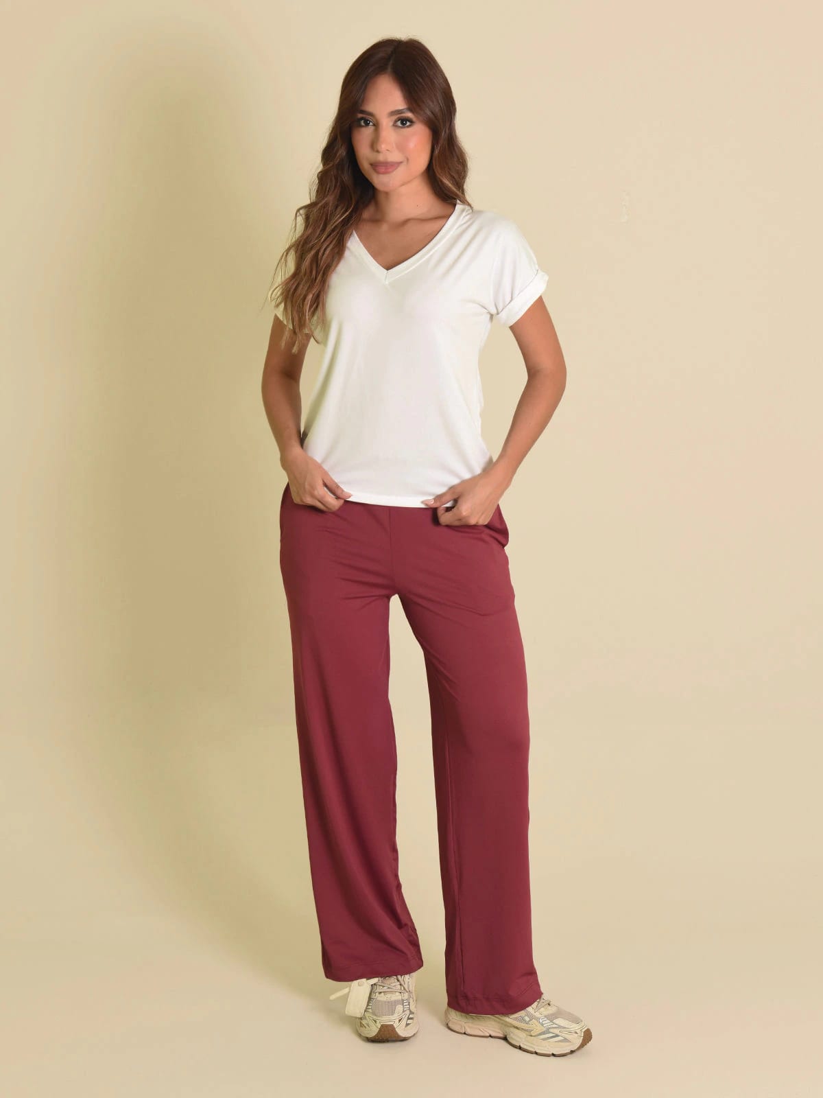 Sahay pantalon ibiza vino - imagen 2