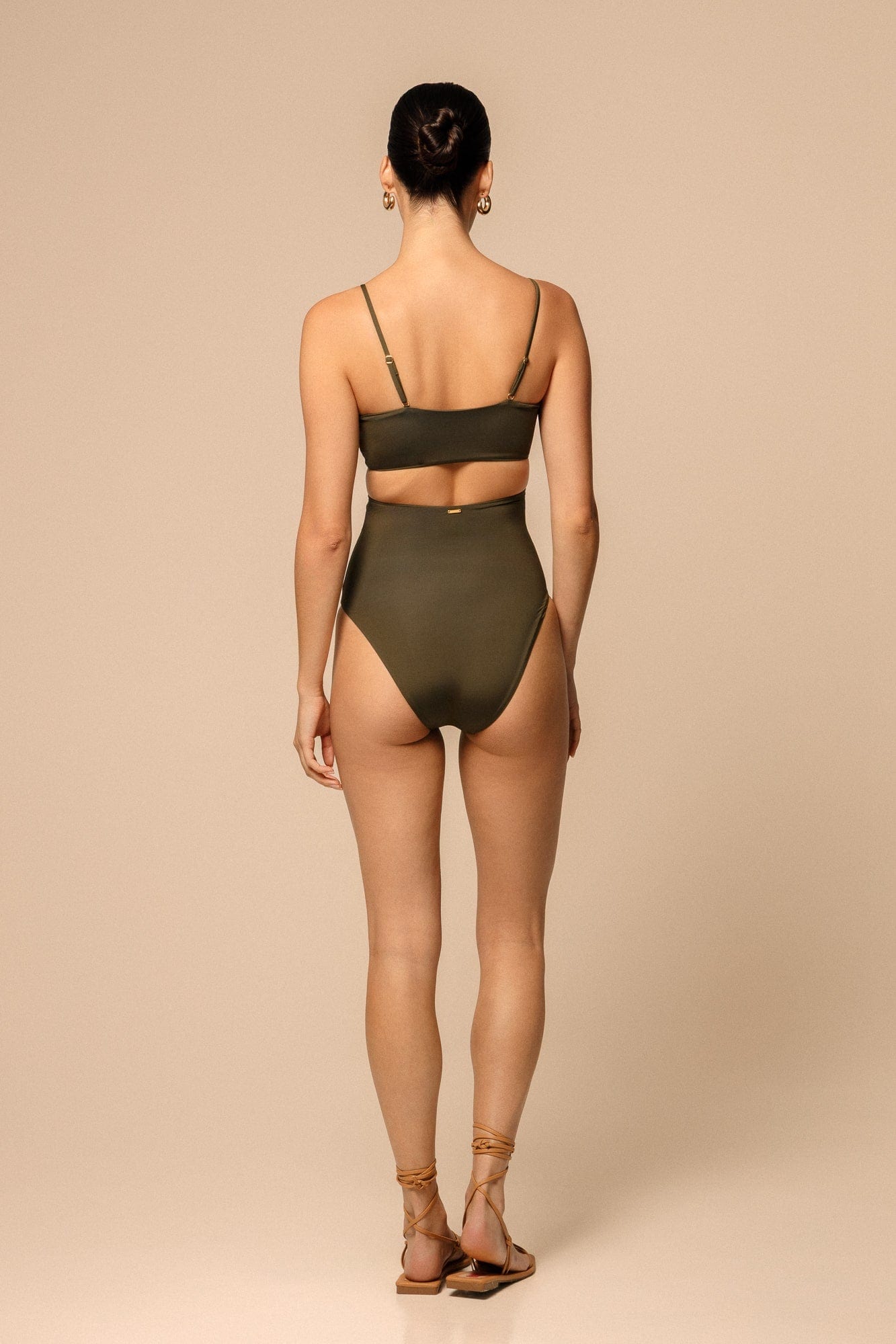 VERONICA ONE PIECE / Verde Oliva - imagen 5