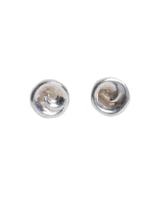 MINI SWIRL STUD EARRINGS - imagen 1